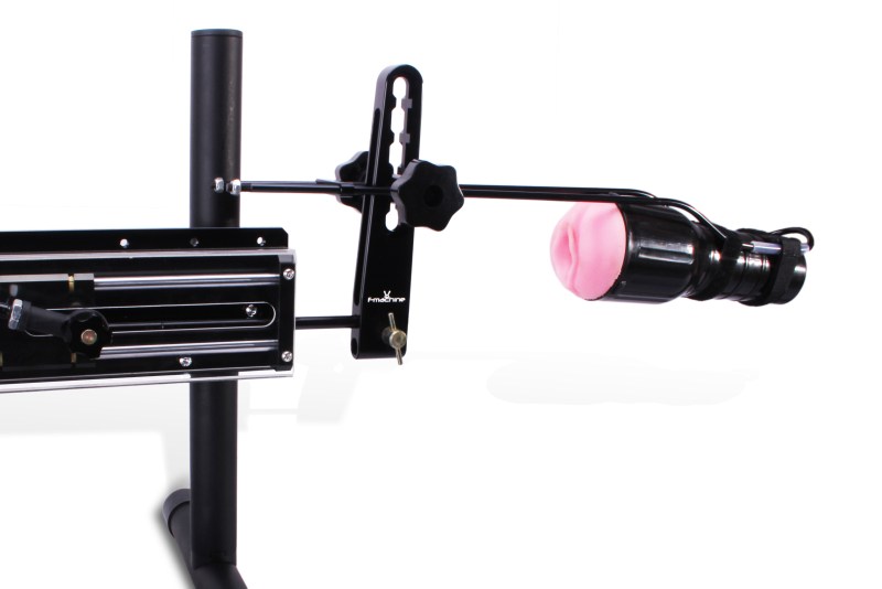 Sissy is connected fissure machine