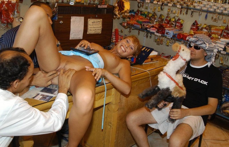 Naked wife in the room of the Turkish hotel