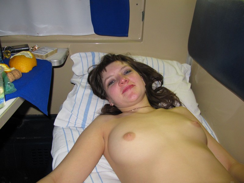 Little Caprice on the bus