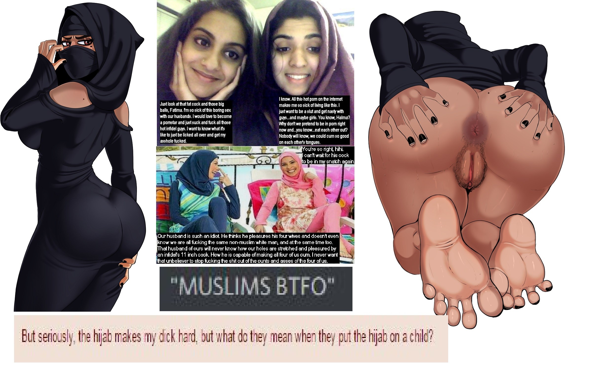 Fat Fuck Captions - Big Asses of Muslim Women Porn (70 photos) - motherless porn pics