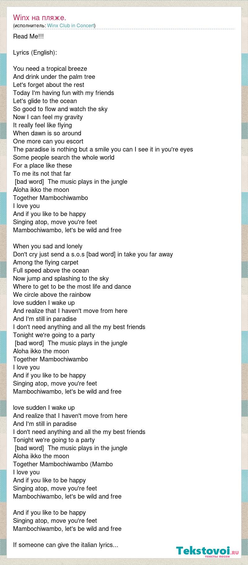 Hey Ladies drop it download text