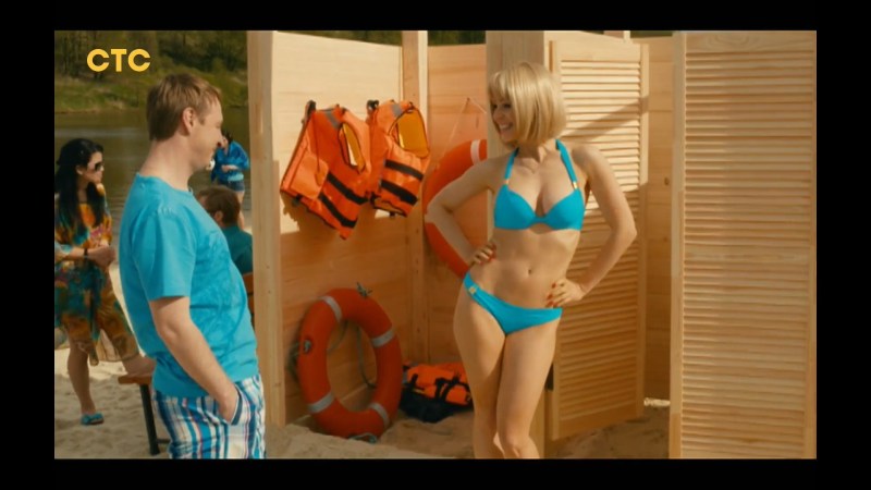 Irina Medvedeva 6 frames in a swimsuit