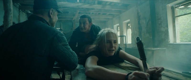 Linda Lapins in the series Survival game