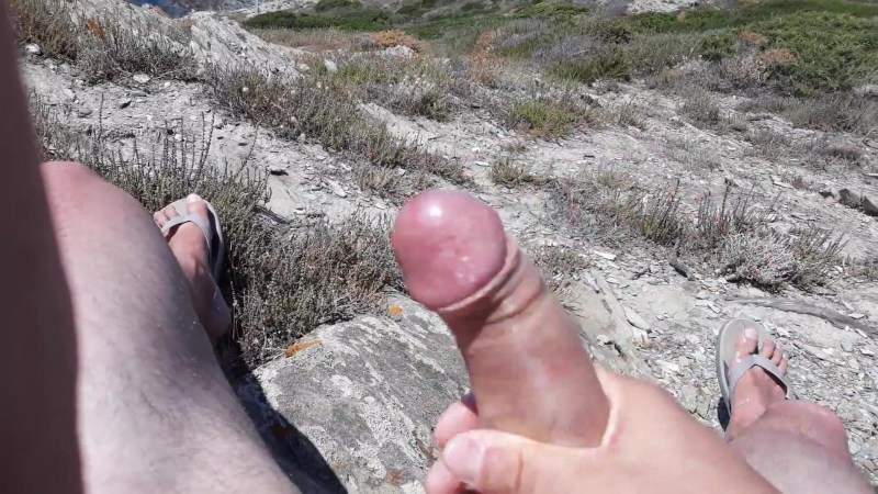 Jerking a friend in the forest