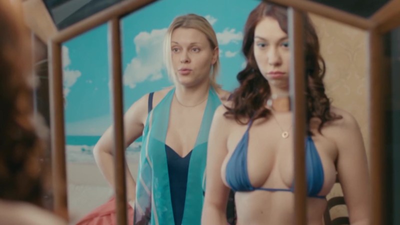 Alexandra Kuzenkin Hotel Eleon in underwear