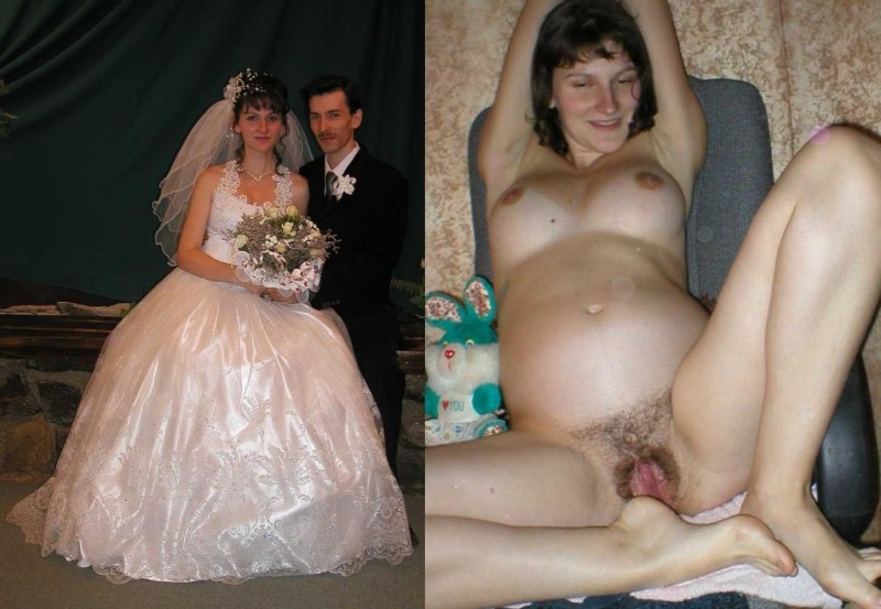 Pregnant bride fucking