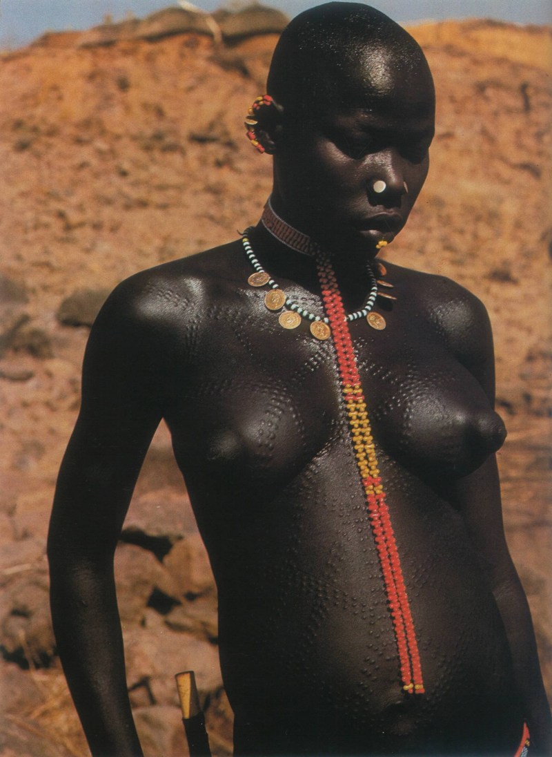 Naked black women Africa