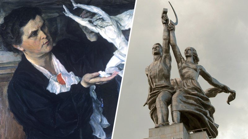 Zena and Gabriel on the farm