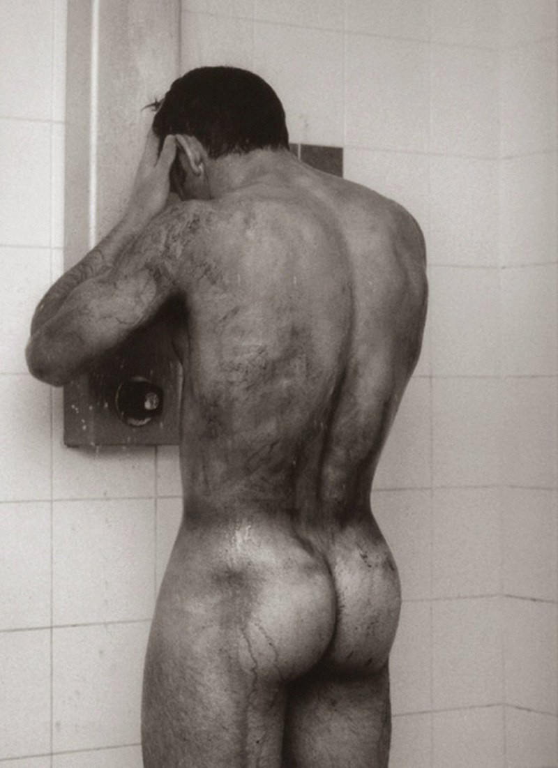 Naked Russian guys in the shower