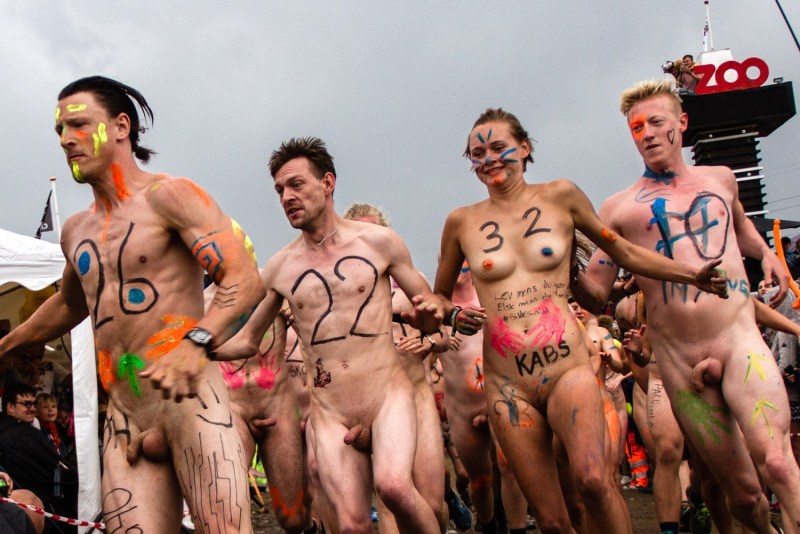 Naked festival without clothes