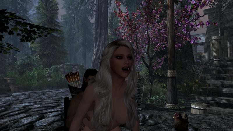 Girl with snow -white skin in a swimsuit