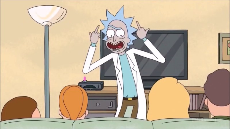 Volleyball players slap each other