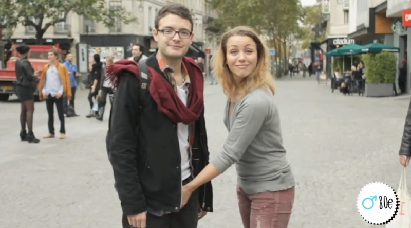 Pestering a little girl