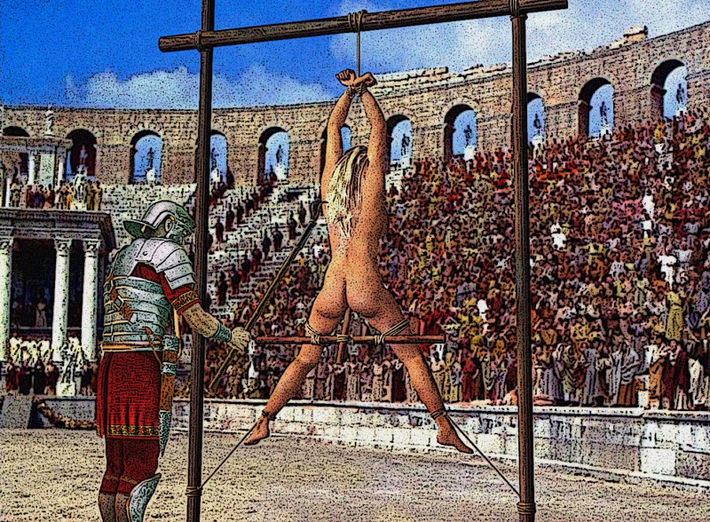 Nakedsstage. Stage on stage