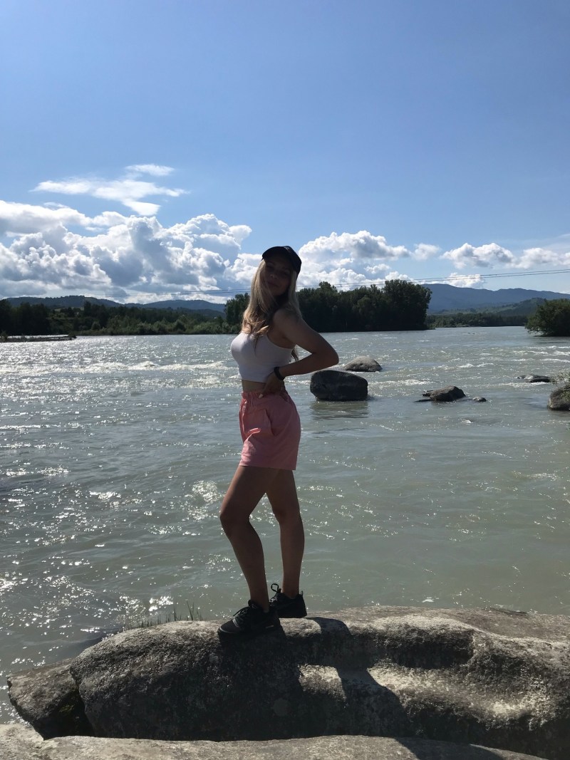 Katya Alekseeva undresses