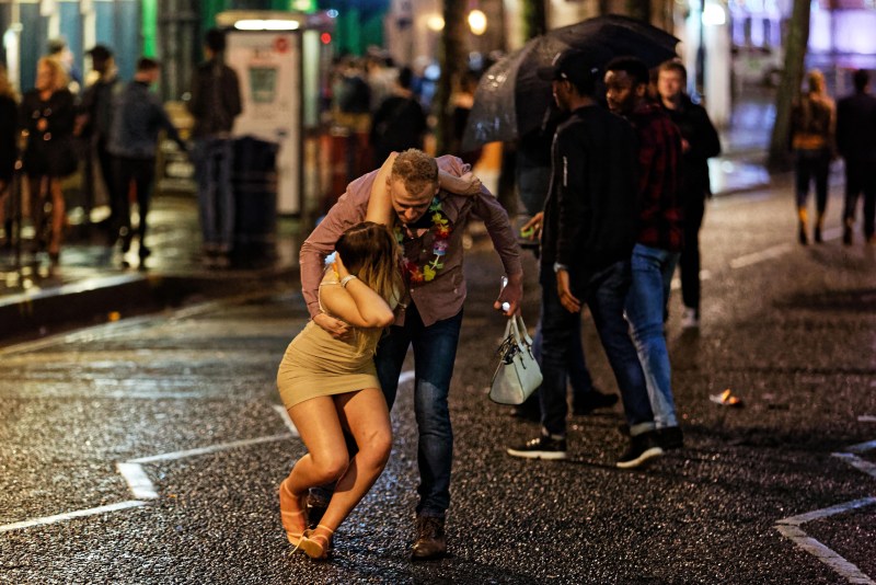 English women on the street