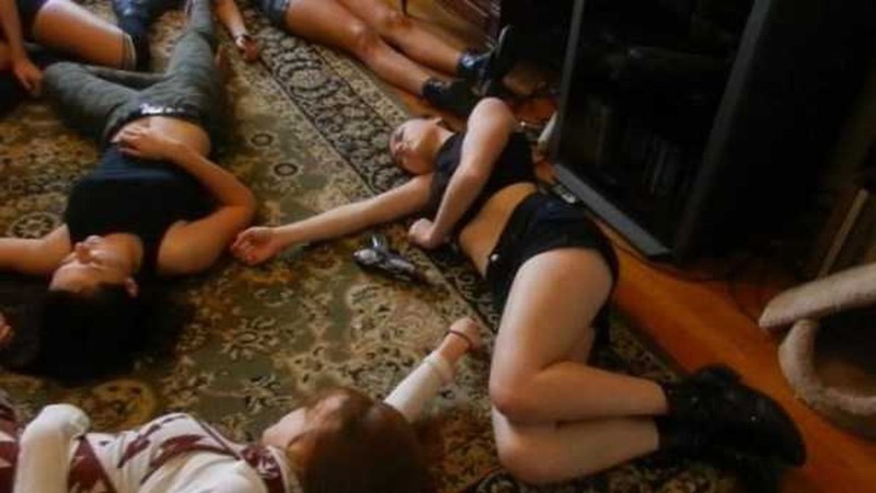 Youth of drinking and parties