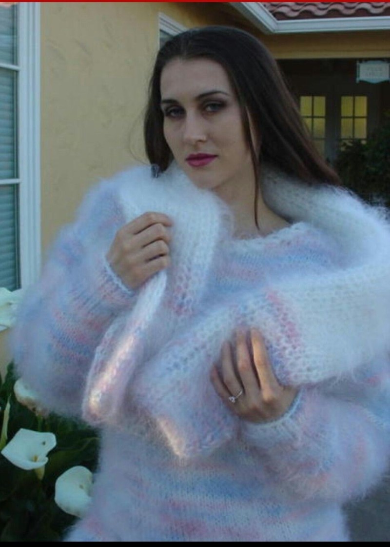 Fluffy sweatshirts from Angora