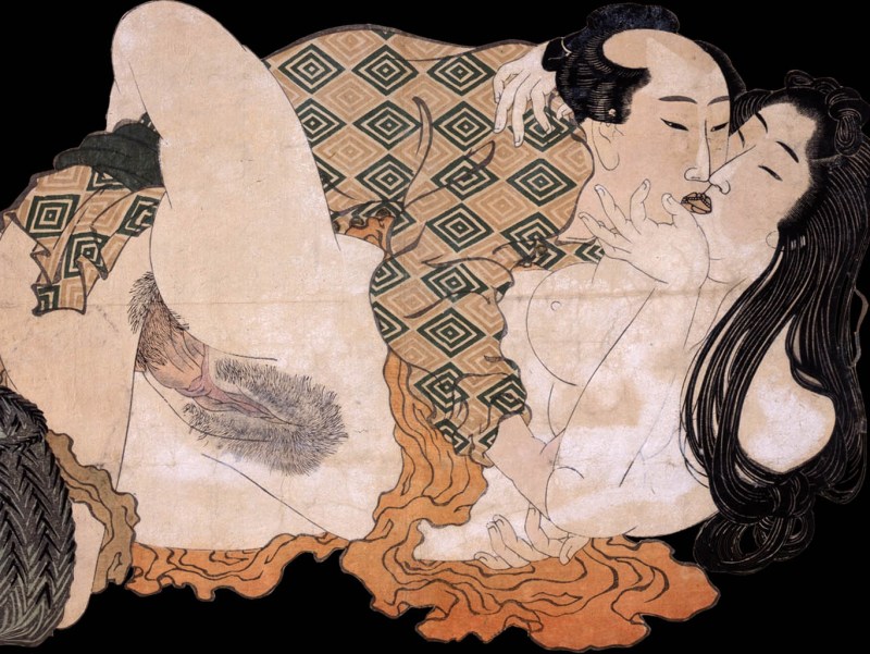 Pietro Aretino poses