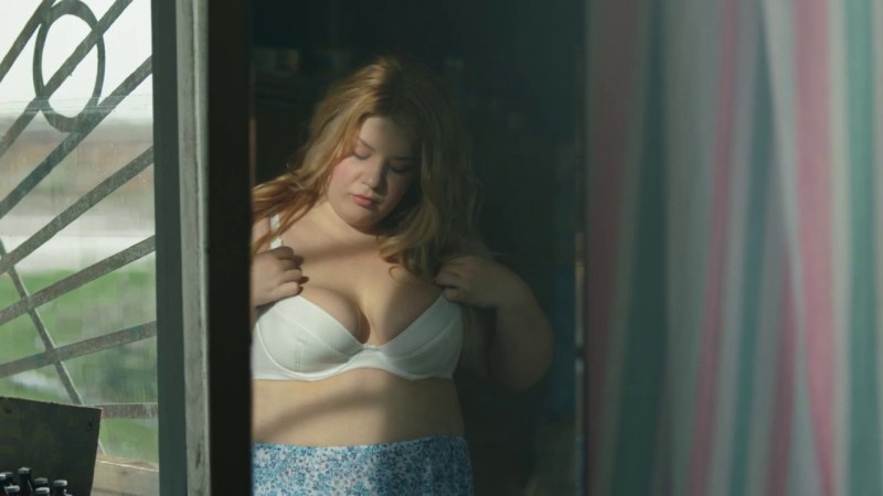 Christina Asmus scene in the film