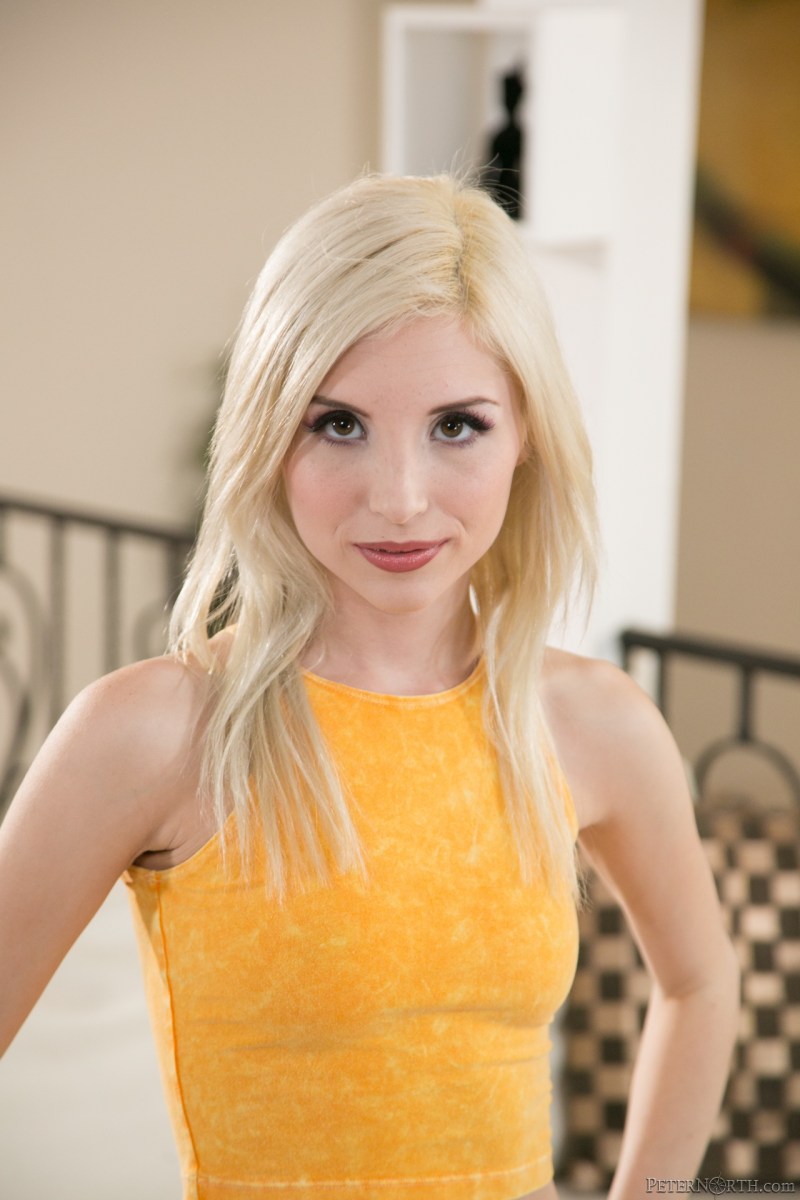 Blonde Canadian Girl Selfie