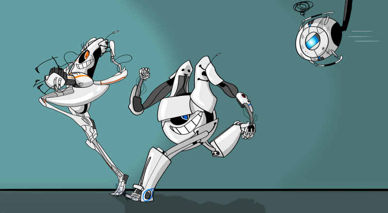 Adult ladies with young