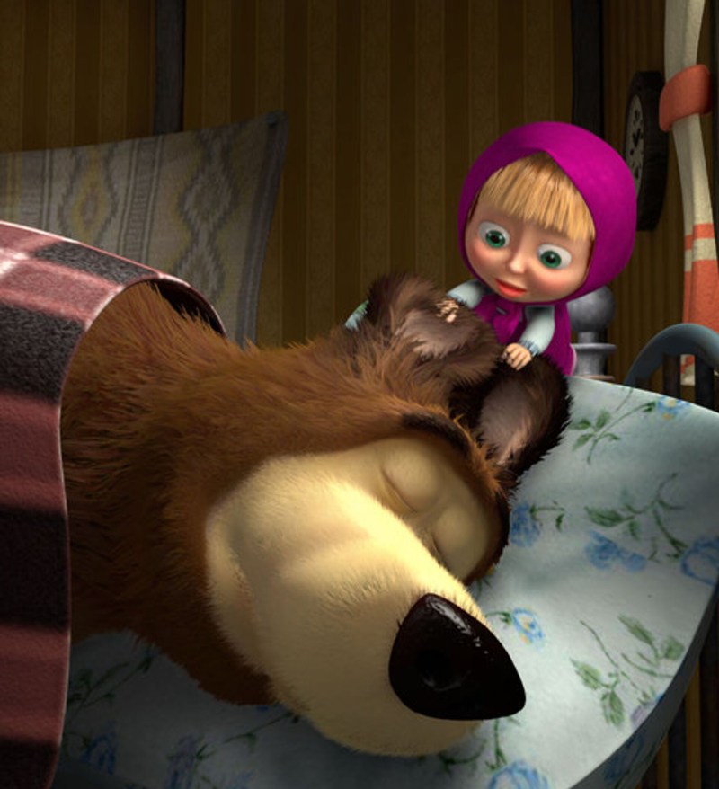 Good night Masha and the bear