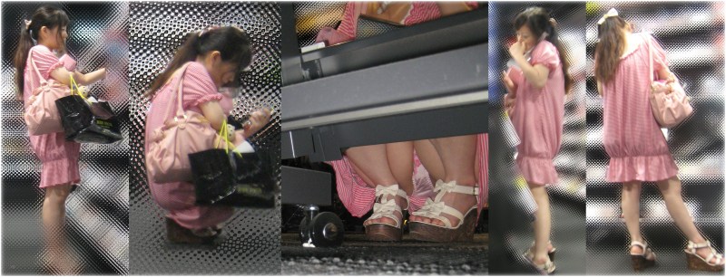 Japanese girls lit up