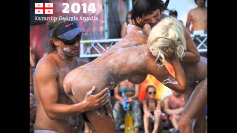 Arranged an orgy on Kazantip