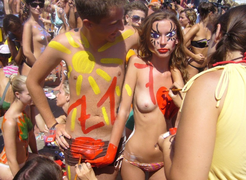 Kazantip Girls Topless