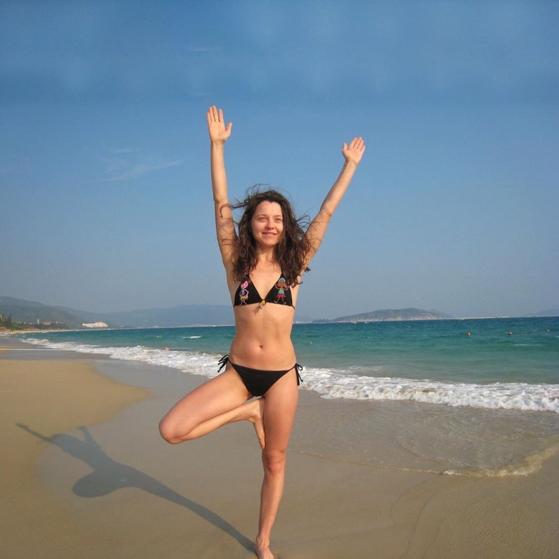 Tatyana Rubtsova actress in a swimsuit