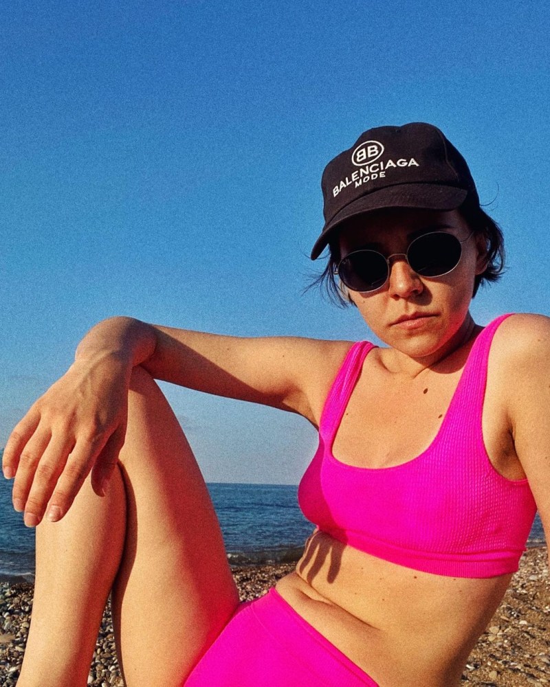 Marina Kravets once in Russia