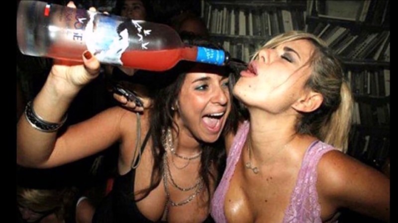 Drunk British on the street