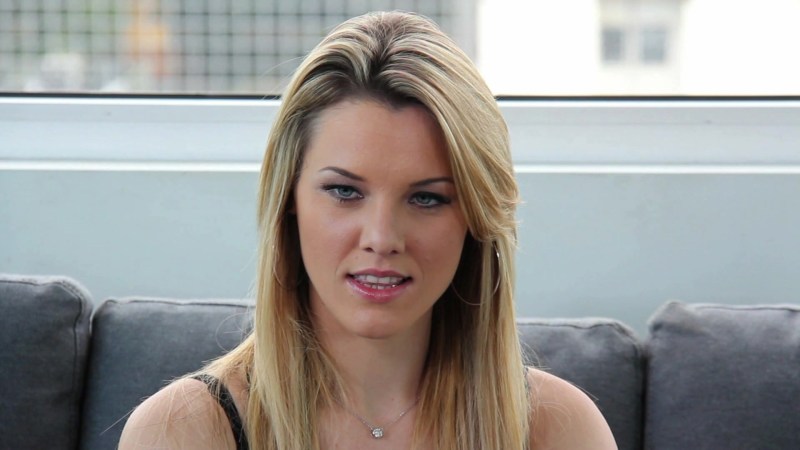 Megan Fox at the mirror