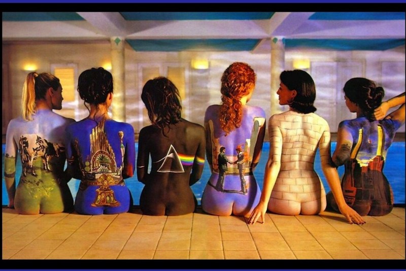 Poster Pink Floyd with girls