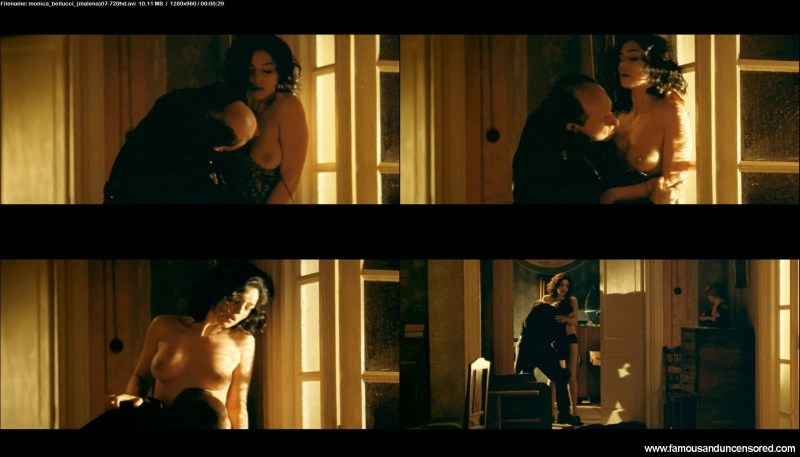 Naked Monica Belluchi in films