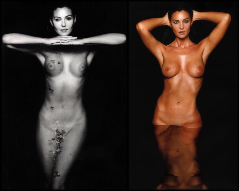 Erotic scenes with Monika Bellucci