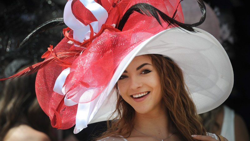 Elegant lady in a hat