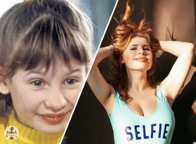 Ida Galich at the New Year's table