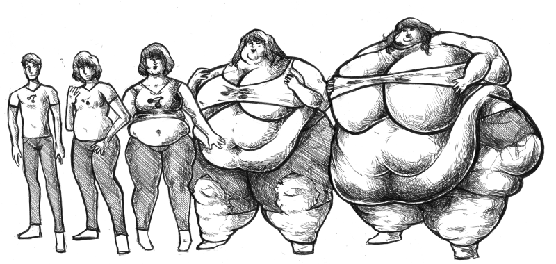 Fat Grandpa Slipping