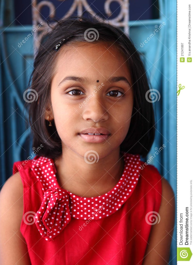 Beautiful Indian girl little