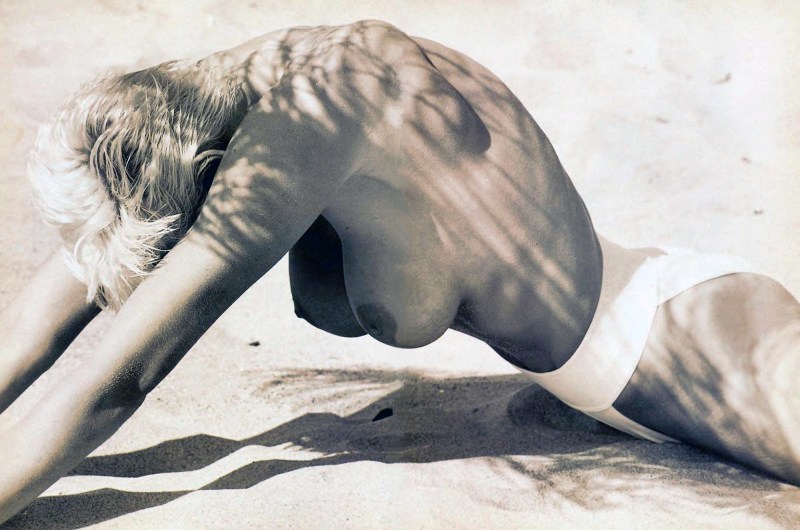 Bridget Nielsen in his youth naked