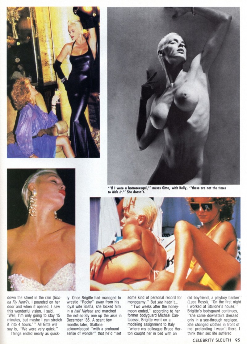 Bridget Nielsen in your youth nude