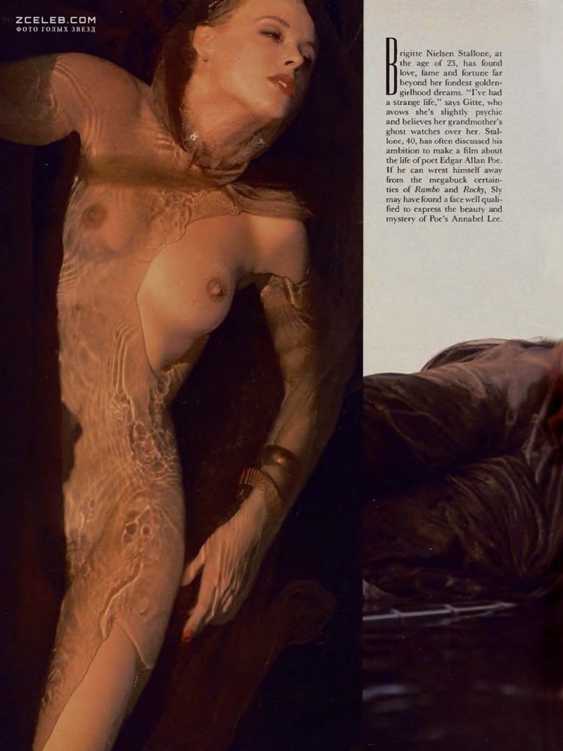 Bridget Nielsen 1986 Naked