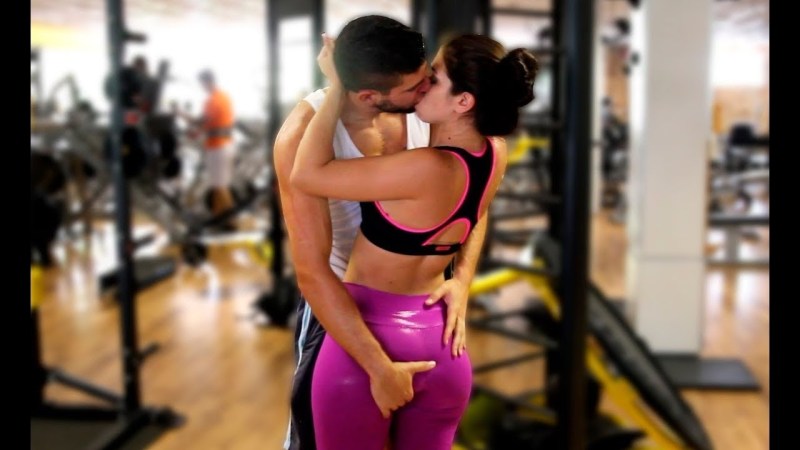 Kissing Prank Gym