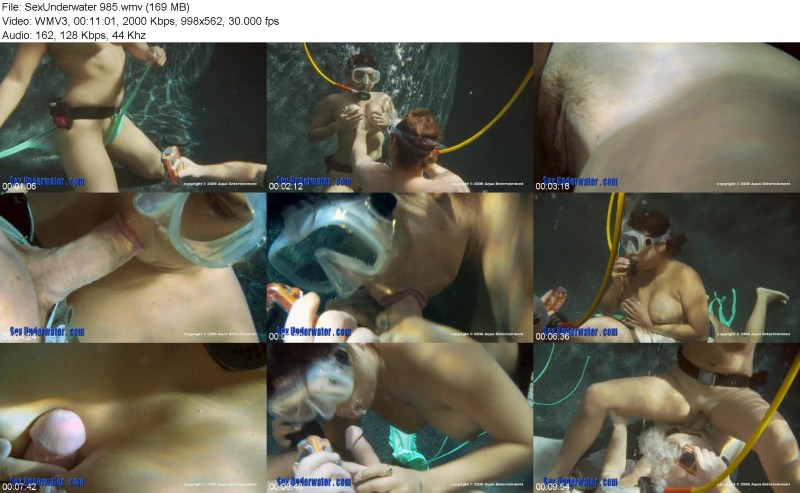 Naked bbw underwater