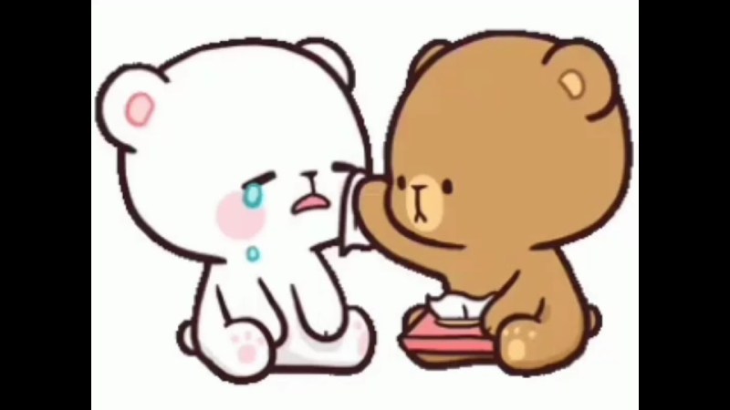 Milk Mocha Bear stickers