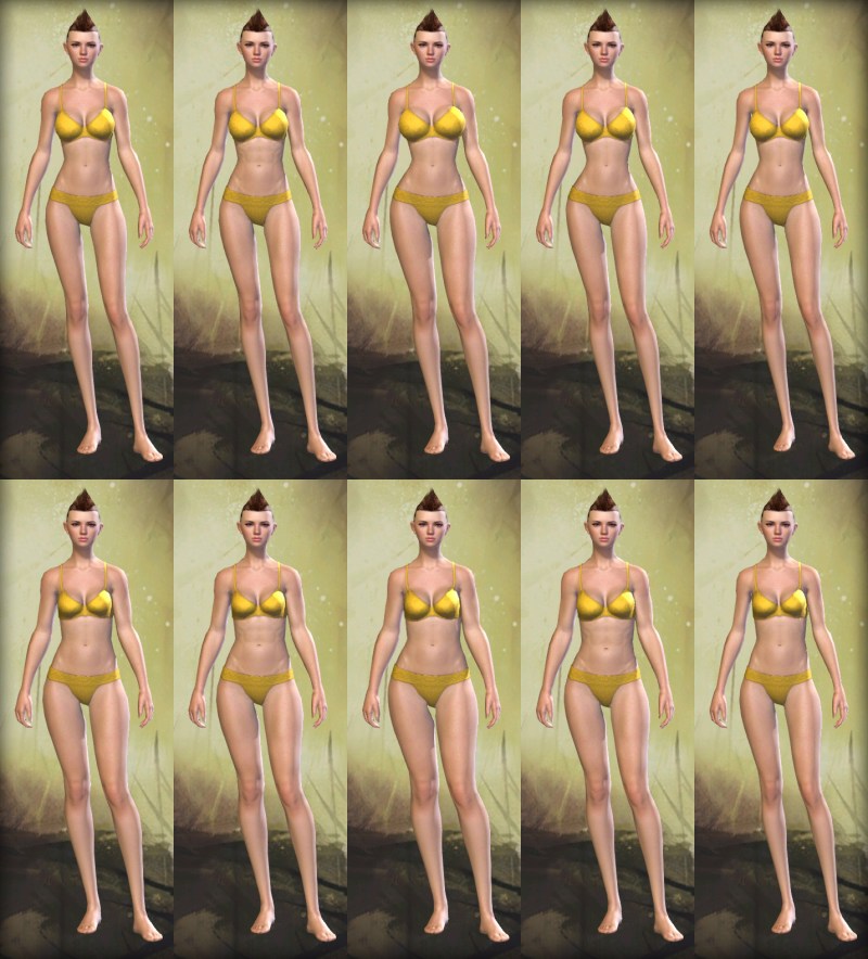 The most sensitive zones of girls