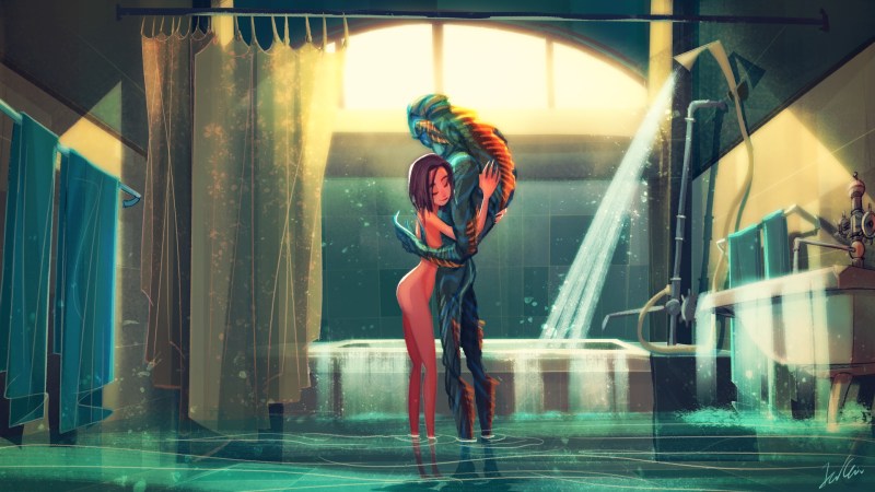 The shape of the water