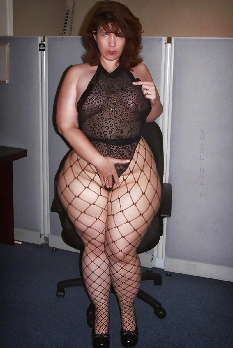 Homemade wide hips lingerie naked